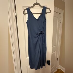 Nine Britton Blue Knot Midi Dress